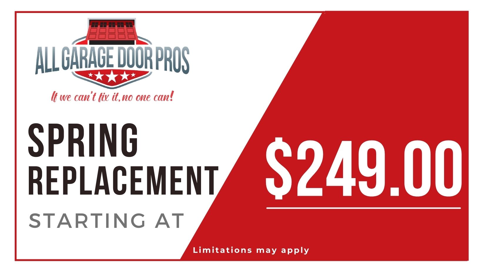 Coupons All Garage Door Pros