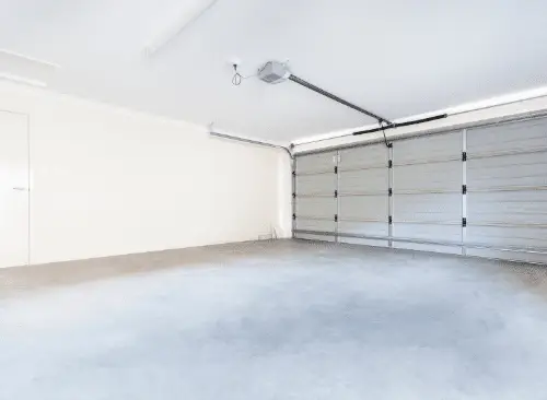 Chamberlain garage door opener installed in a new garage